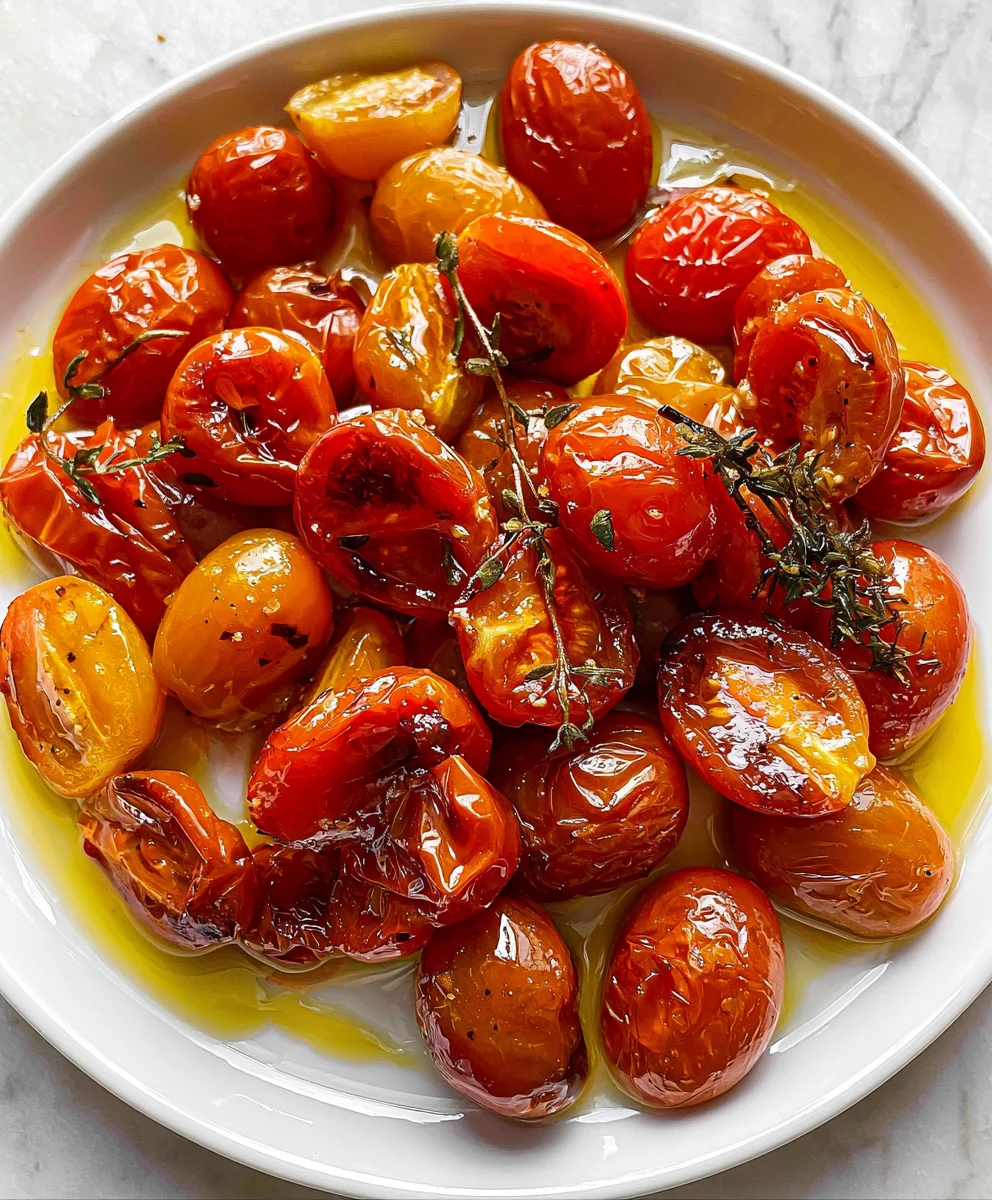 Tomato Confit – Rich, Sweet & Bursting with Slow-Roasted Flavor!