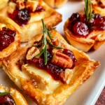 Cranberry Brie Bites – Buttery, Creamy & The Perfect Holiday Appetizer!