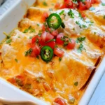 Queso Enchiladas – Cheesy, Creamy & Packed with Bold Mexican Flavor!