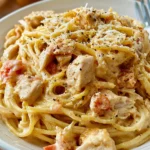 Easy Chicken Spaghetti Recipe – Creamy, Cheesy & The Ultimate Family Dinner!