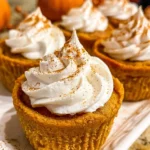 Pumpkin Pie Cupcakes – Moist, Creamy & Bursting with Cozy Fall Flavor!