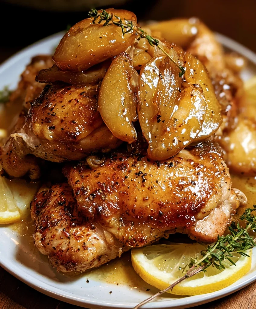 Apple Shallot Chicken – Juicy, Savory & Bursting with Sweet Fall Flavor!