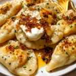Classic Polish Pierogi with Potato and Cheese – Creamy, Cheesy & Pure Comfort Food!