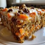 Carrot Cake Cottage Cheese Bake