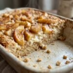 Cinnamon Apple Cottage Cheese Oat Bake