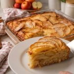 French Invisible Apple Cake