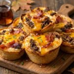 Loaded Maple Cheeseburger Breakfast Crunch