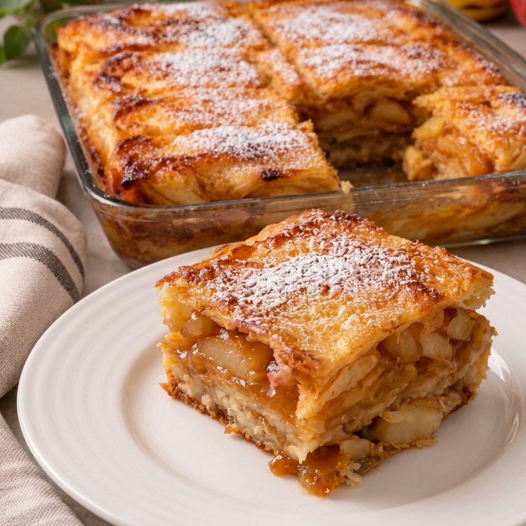Thousand Layer Apple Cake